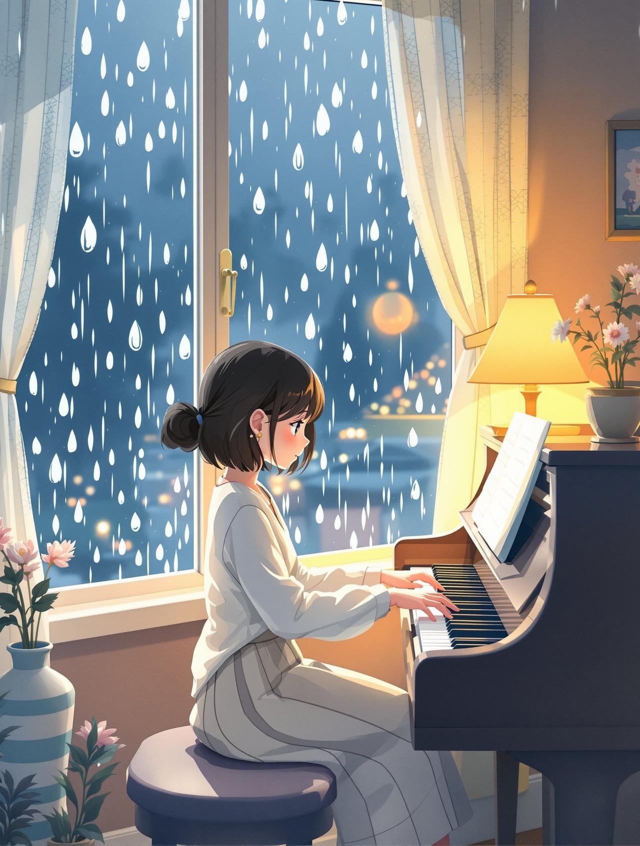 成人动漫在线播放推荐番剧 - 雨音旋律，音乐·青春动漫